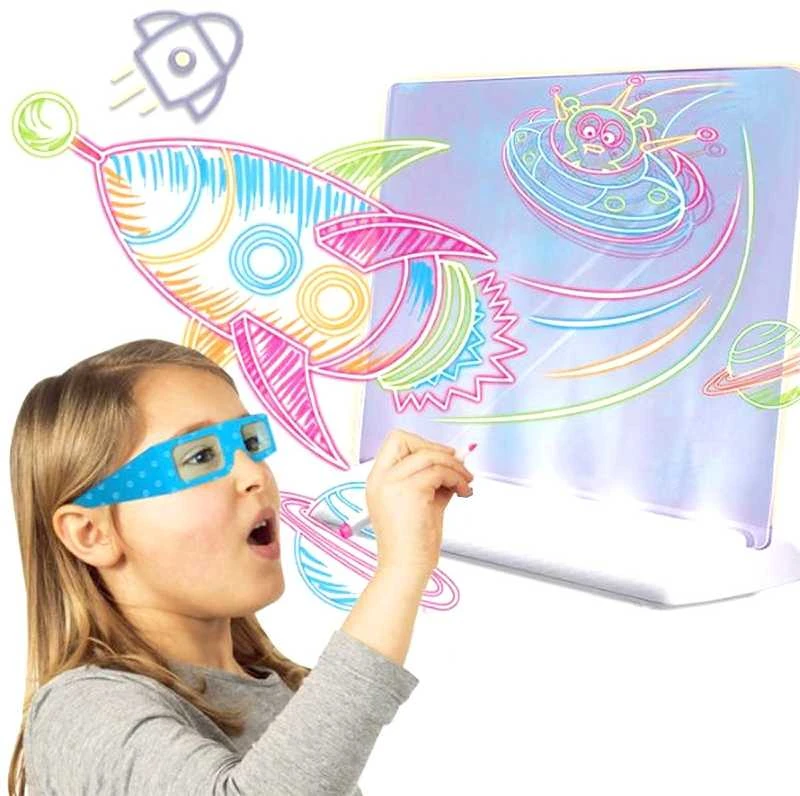 Magiška 3D piešimo lenta