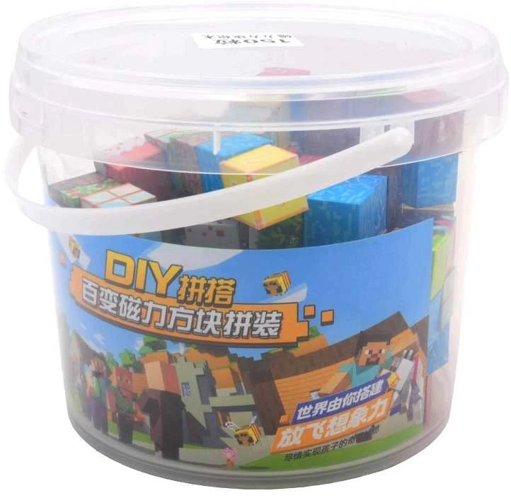 Magnetiniai Minecraft blokeliai, 150 vnt.