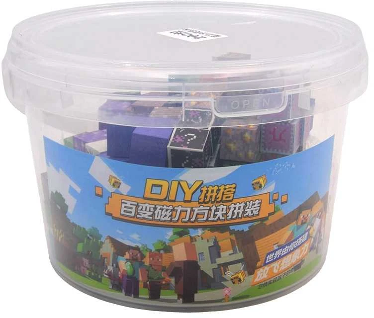 Magnetiniai Minecraft blokeliai, 200 vnt.