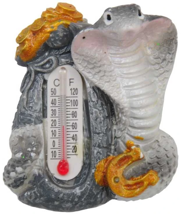 Magnetukas Gyvatė su termometru
