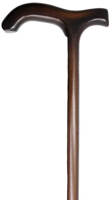 Medinė vaikščiojimo lazda, 90 cm - Ruda