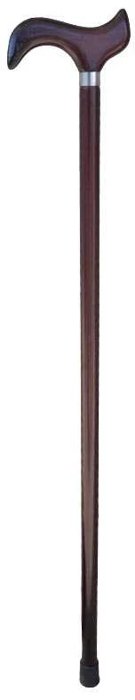 Medinė vaikščiojimo lazda, 92 cm - Ruda