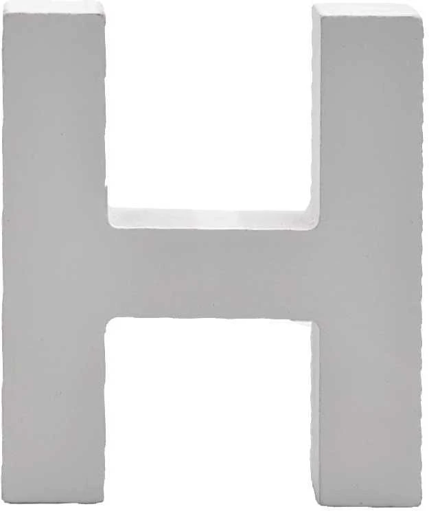 Medinės raidės, h 10 cm - T