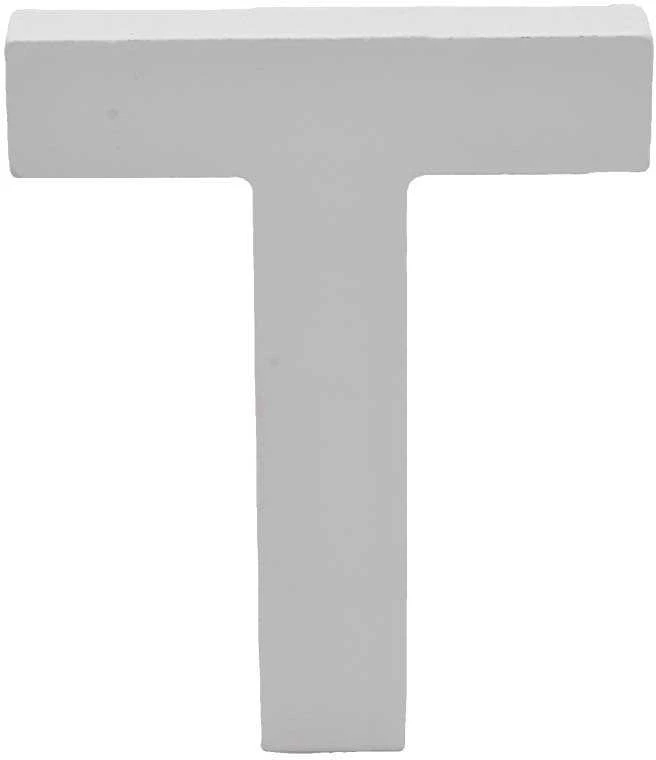 Medinės raidės, h 10 cm - T