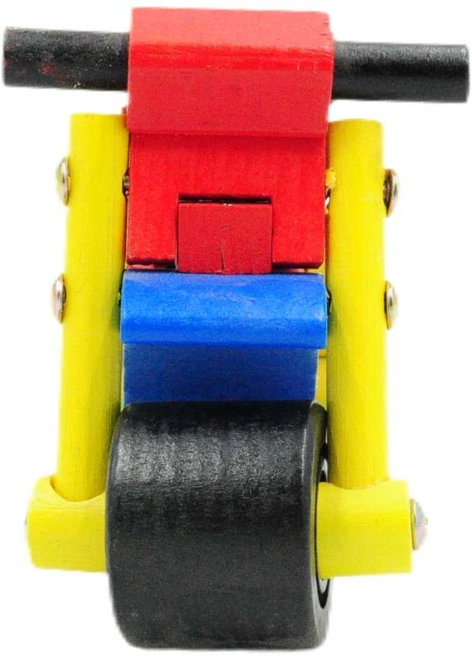 Medinis motociklas konstruktorius, 6x6,5 cm