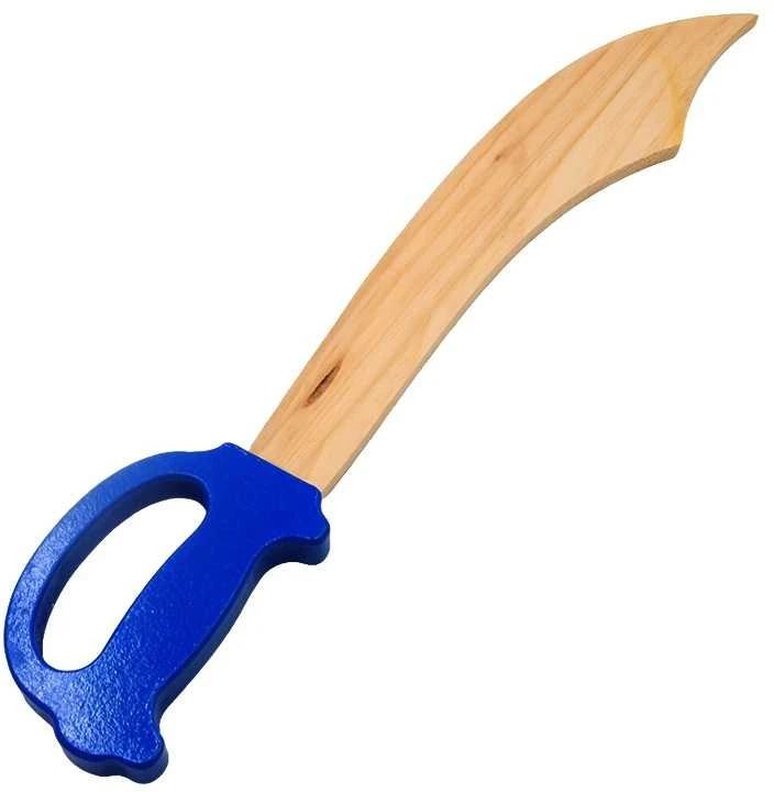 Medinis pirato kardas, 50 cm - Mėlyna