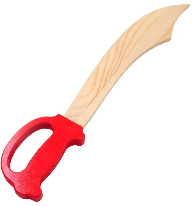 Medinis pirato kardas, 50 cm - Mėlyna