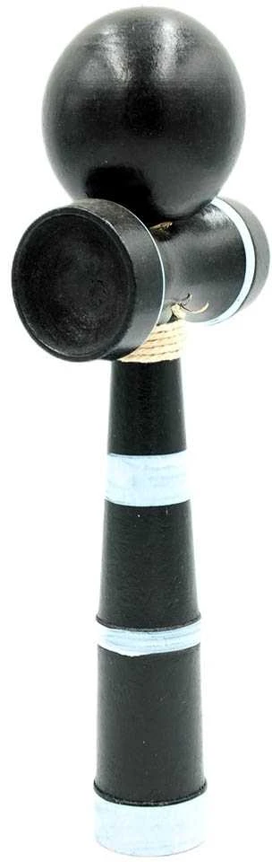 Medinis žaislas kendama, 28 cm - Raudona