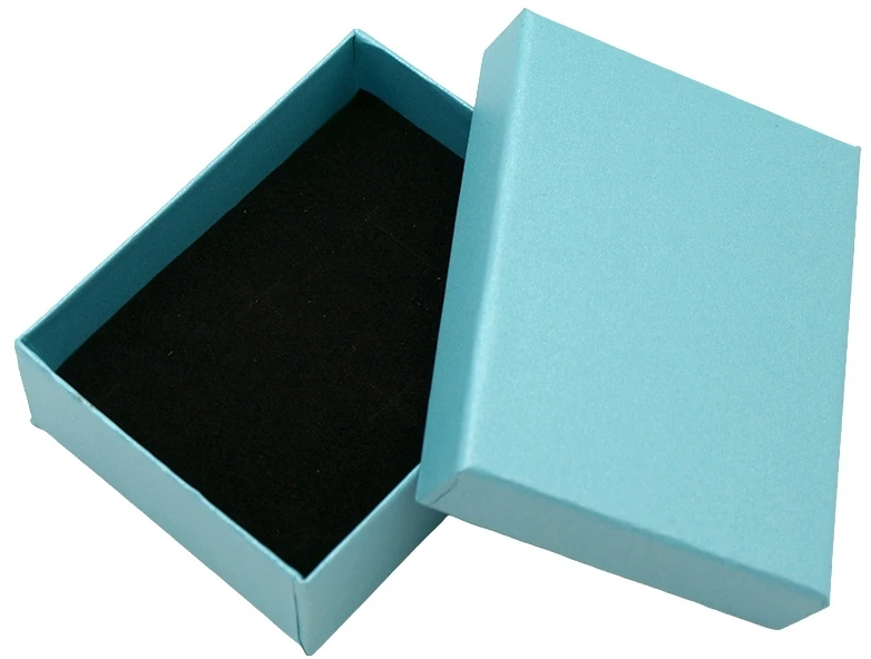 Melsva popierinė dovanų dėžutė papuošalams, 7x9 cm