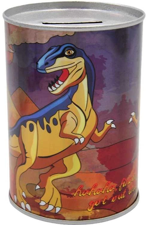 Metalinė taupyklė Dinozaurai, 12 cm - 2