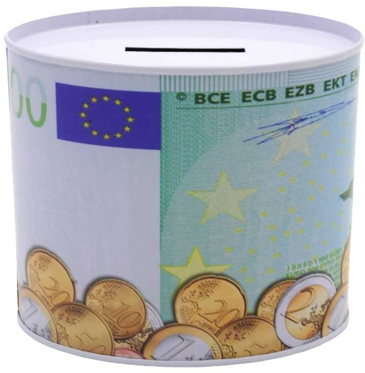 Metalinė taupyklė Eurai, 9,5 cm - 4