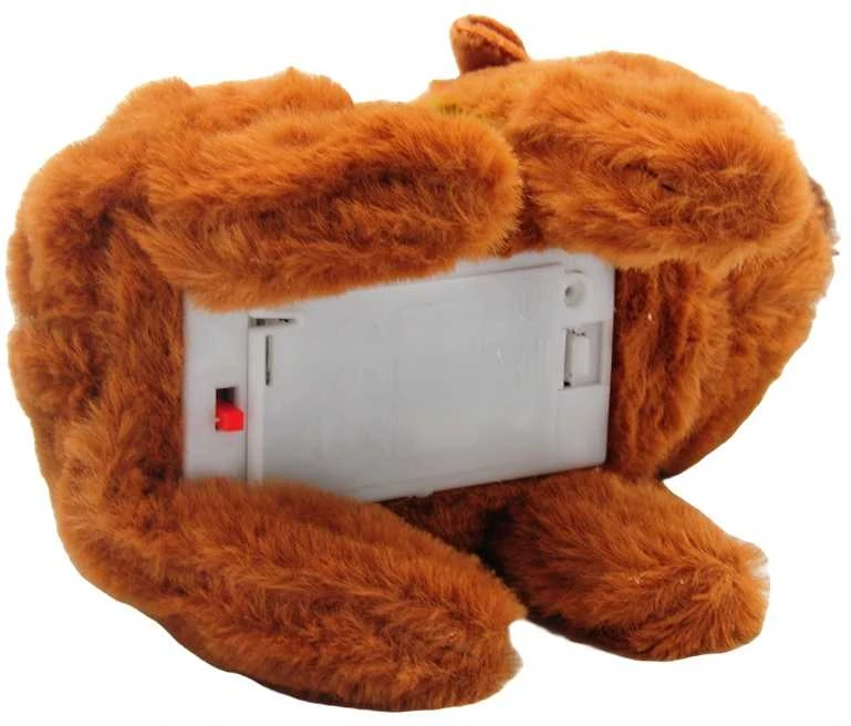 Minkštas-intearkyvus žaislas Kapibara su kuprine, 16 cm