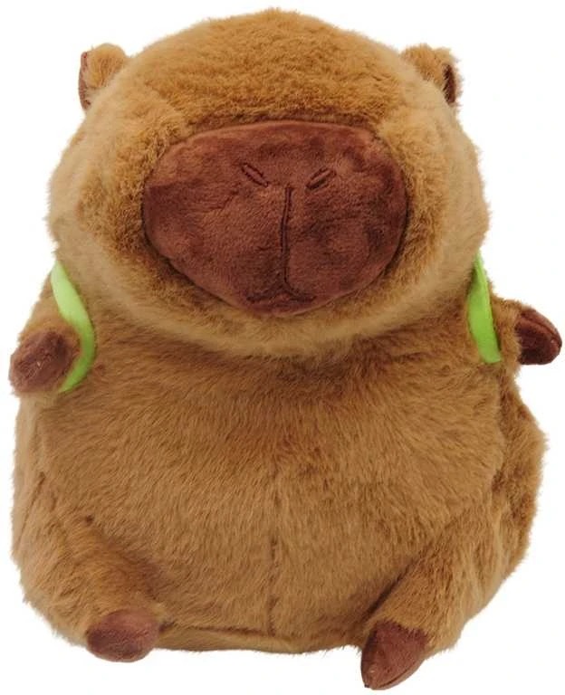 Minkštas žaislas Kapibara su kuprine, 20 cm
