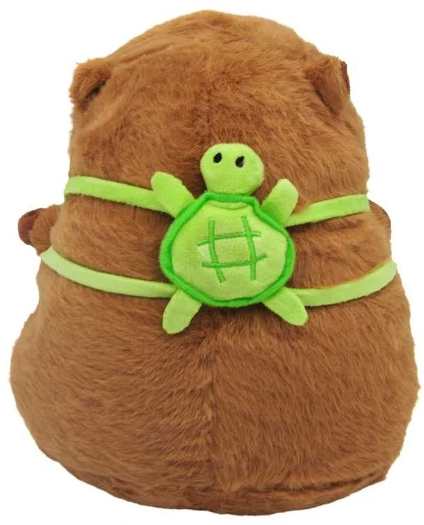 Minkštas žaislas Kapibara su kuprine, 20 cm