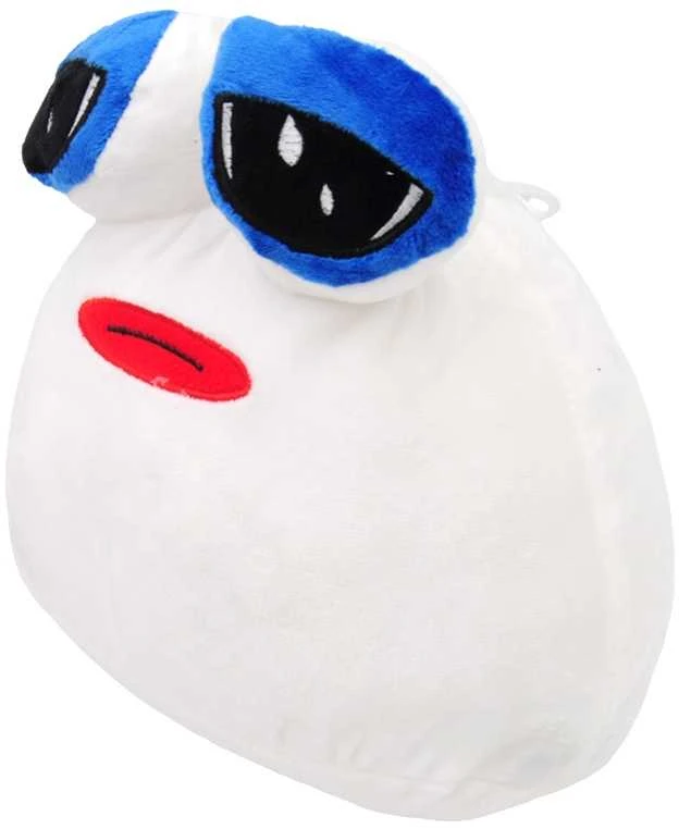 Minkštas žaislas POU, baltas
