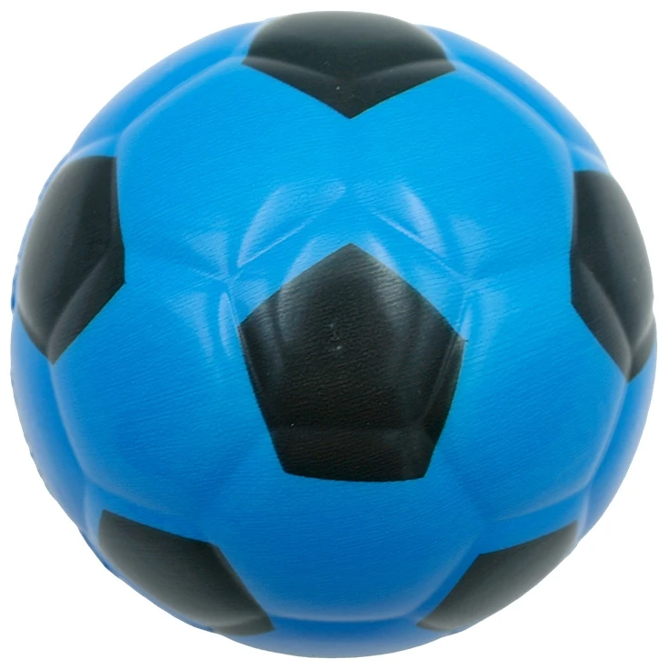 Paroloninis futbolo kamuoliukas-šokliukas, 9 cm - Geltona