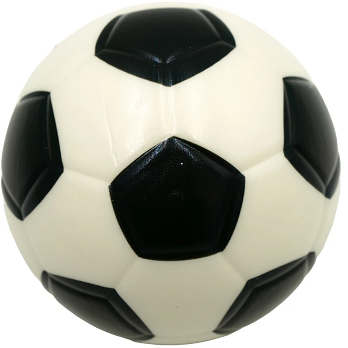 Paroloninis futbolo kamuoliukas-šokliukas, 10 cm