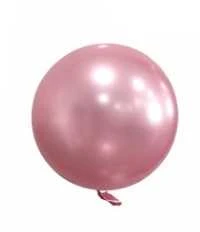 Perlamutriniai apvalūs balionai, 80 cm - Raudona