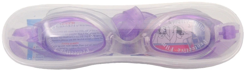 Plaukimo akiniai su ausų kištukais - Violetinė