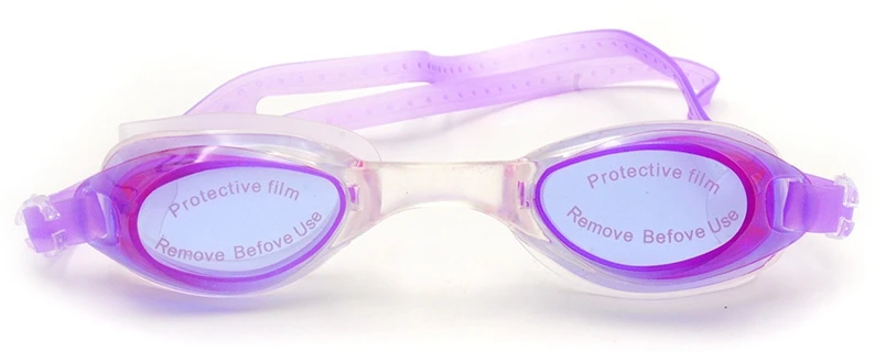 Plaukimo akiniai su ausų kištukais - Violetinė