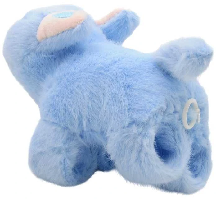 Pliušinė apyrankė Labubu besisukančia uodega - Ruda