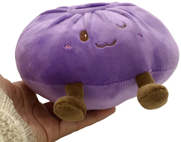 Pliušinis koldūnas (dumpling), 15 cm - Violetinė