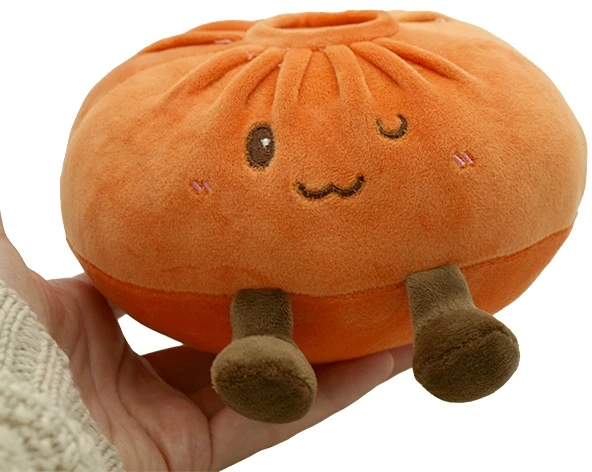 Pliušinis koldūnas (dumpling), 15 cm - Violetinė