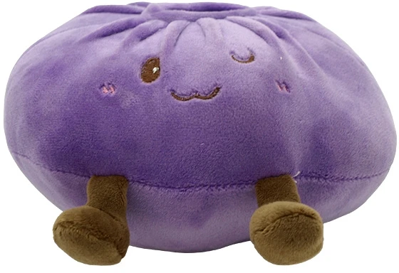 Pliušinis koldūnas (dumpling), 15 cm - Violetinė