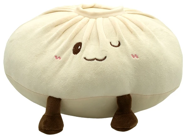 Pliušinis koldūnas (dumpling), 29 cm - Balta