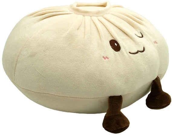 Pliušinis koldūnas (dumpling), 29 cm - Rožinė