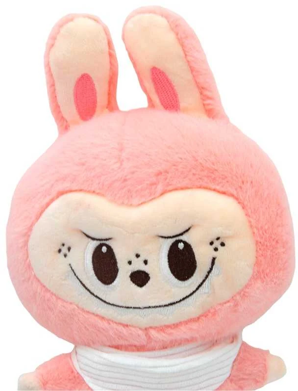 Pliušinis žaislas Labubu, rožinis 28 cm