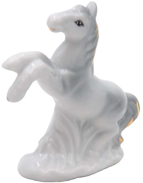 Porcelianinė statulėlė Žirgas, 7 cm - 2