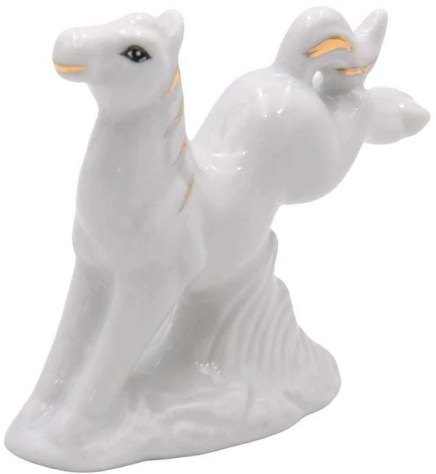 Porcelianinė statulėlė Žirgas, 7 cm - 2