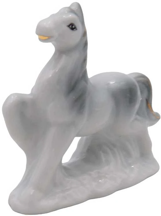 Porcelianinė statulėlė Žirgas, 7 cm - 3