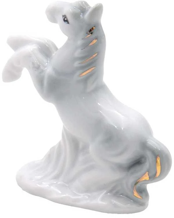 Porcelianinė statulėlė Žirgas, 7 cm - 3