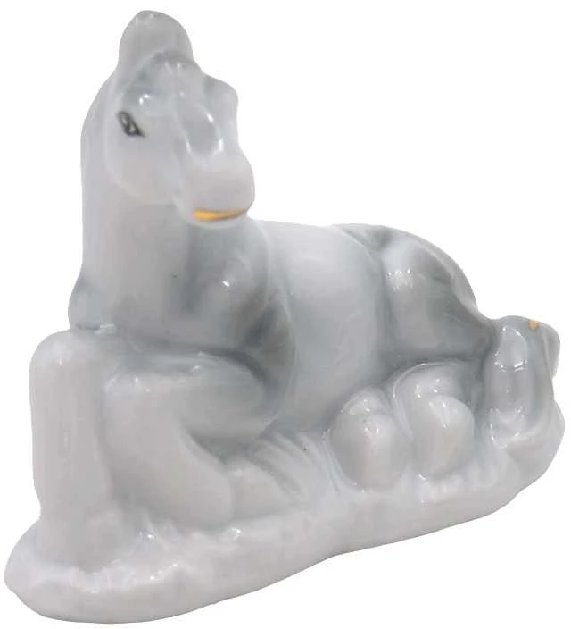 Porcelianinė statulėlė Žirgas, 7 cm - 4