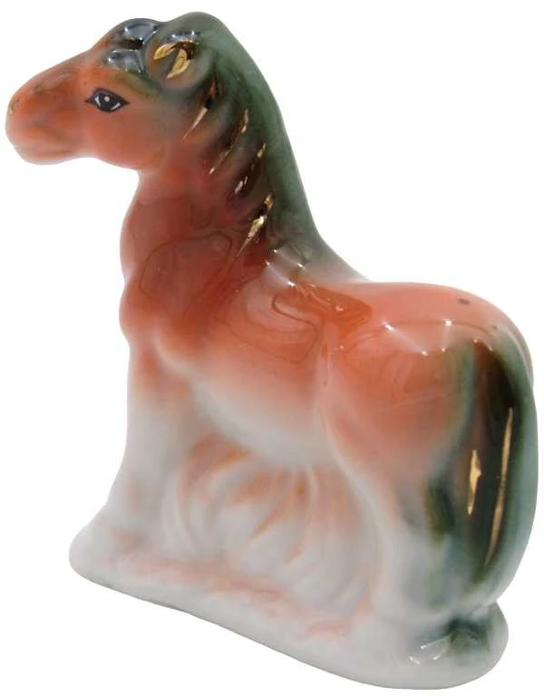 Porcelianinė statulėlė Žirgas, 8 cm - 1