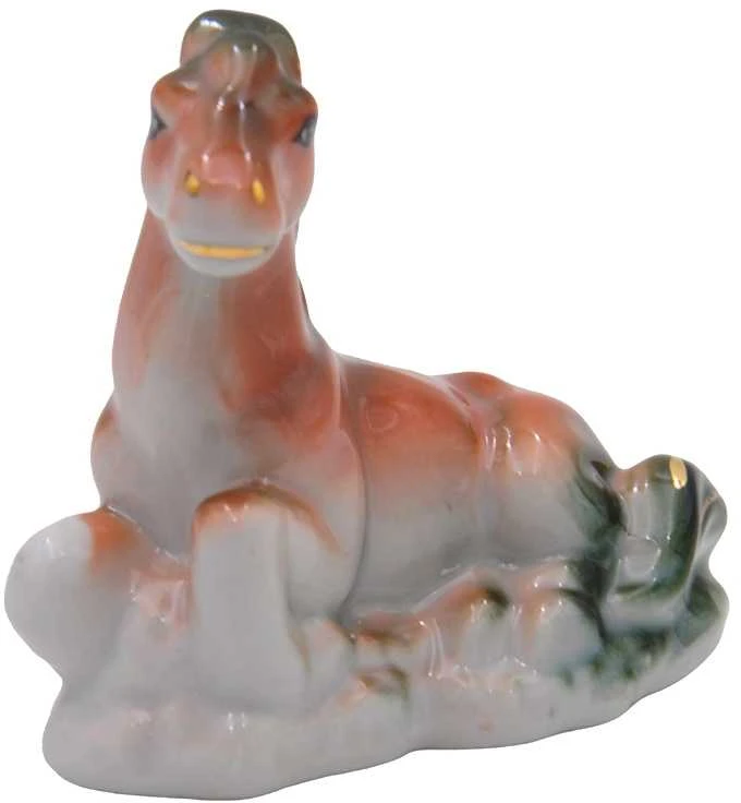 Porcelianinė statulėlė Žirgas, 8 cm - 2