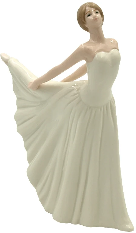 Porceliano statulėlė Balerina, h 22,5 cm