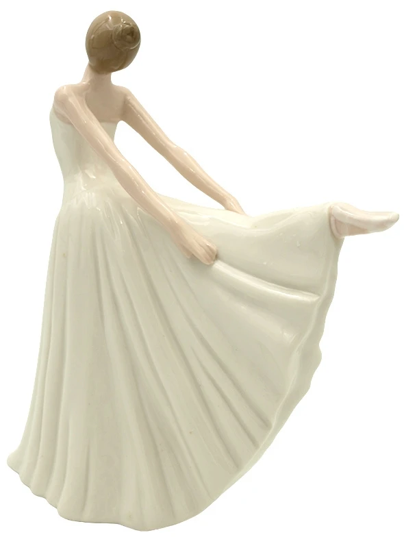 Porceliano statulėlė Balerina, h 22,5 cm