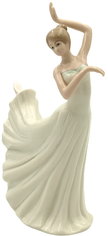 Porceliano statulėlė Balerina, h 24,5 cm