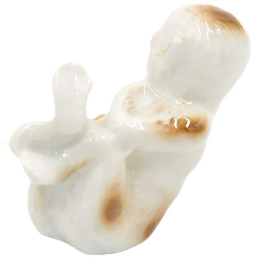 Porceliano statulėlė Beždžionė, 6,5 cm