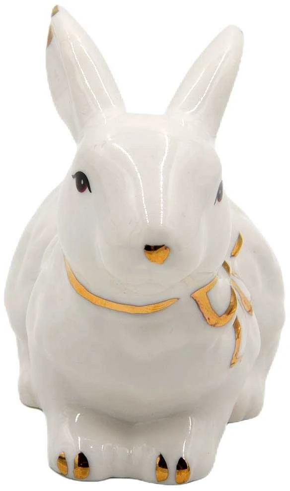 Porceliano statulėlė Kiškutis, 7 cm