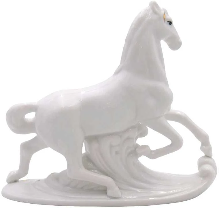 Porceliano statulėlė Žirgas, 18 cm