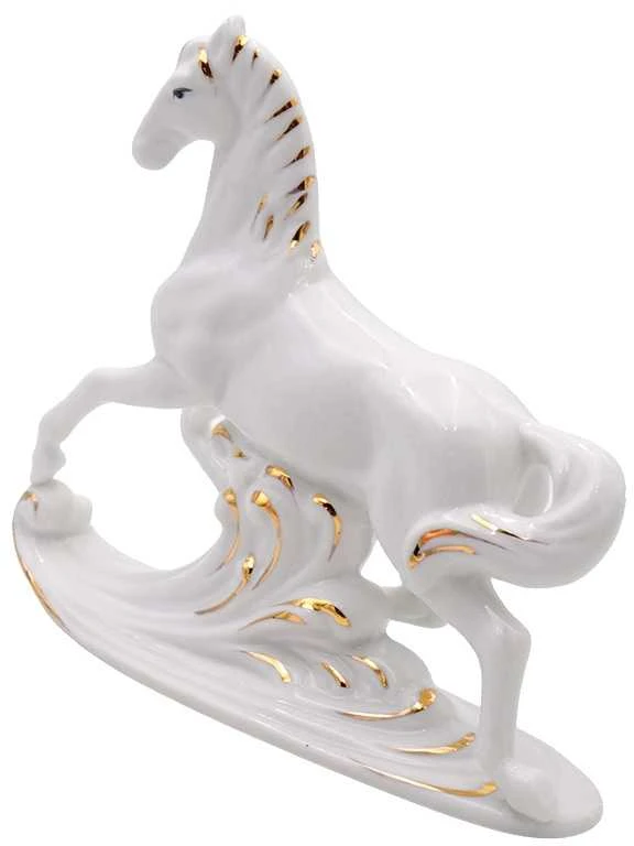 Porceliano statulėlė Žirgas, 18 cm