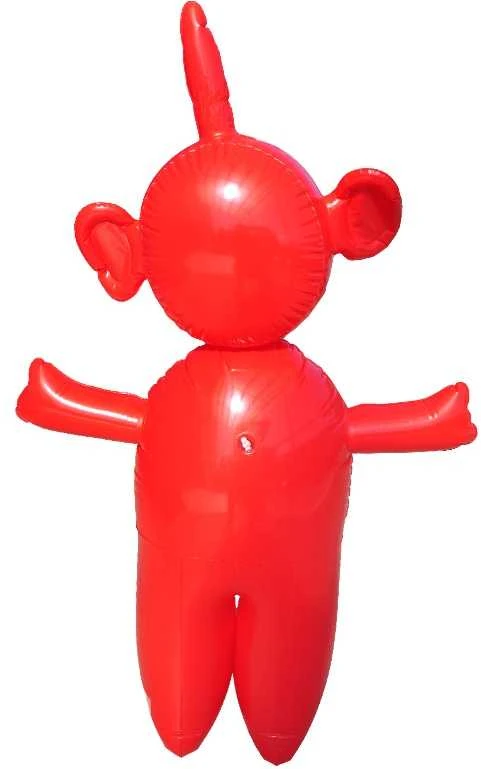 Pripučiama lėlė Teletabis, 98 cm - Raudona