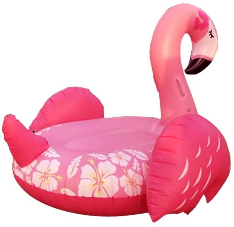Pripučiamas plaukimo plaustas Flamingas