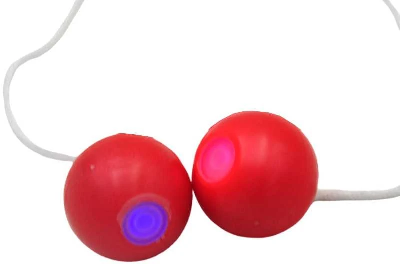Pro-Clackers kamuoliukai - Raudona