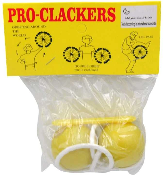 Pro-Clackers kamuoliukai - Raudona
