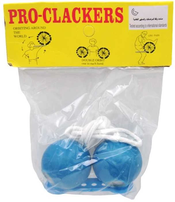 Pro-Clackers kamuoliukai - Raudona